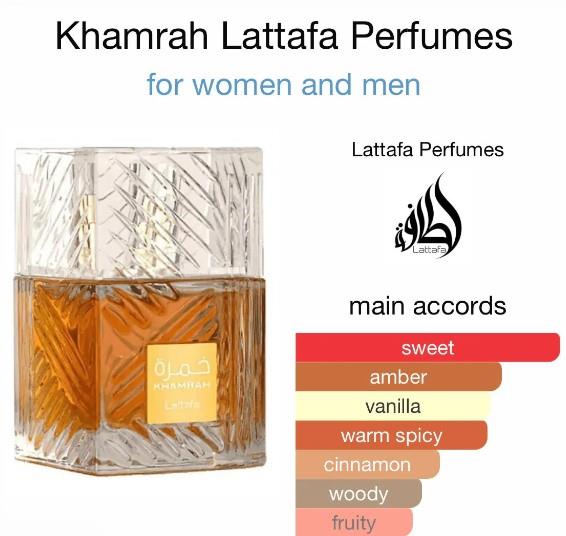 Khamrah by Lattafa EDP 100ml Unisex Perfume 100% Genuine