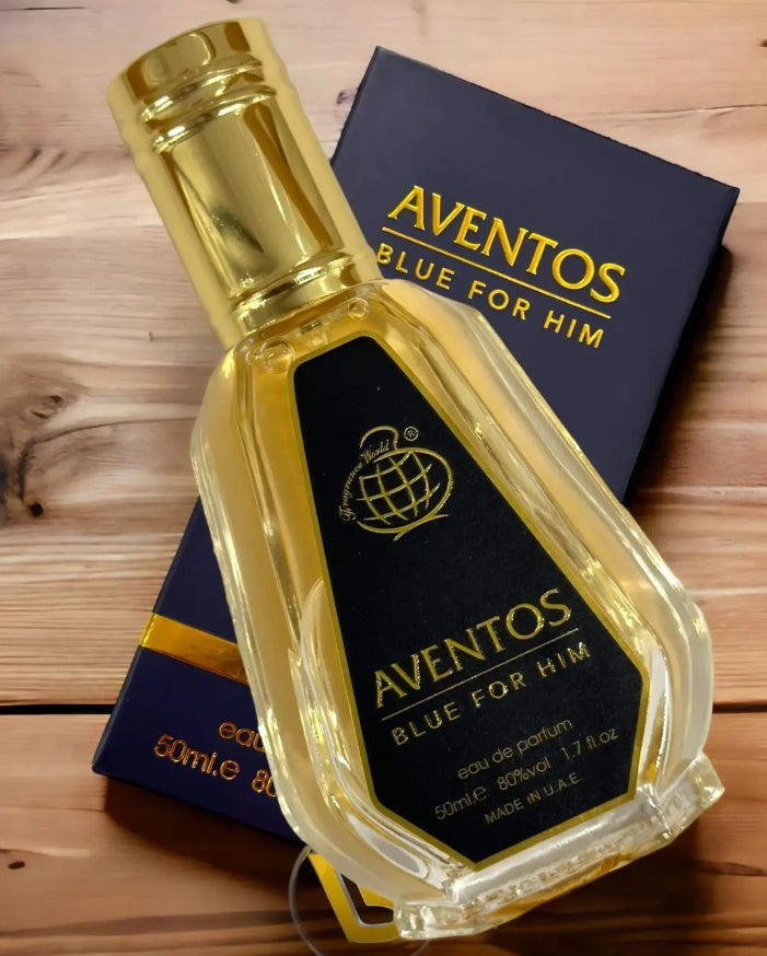 Aventos Blue For Him Eau De Parfum 50ml by Fragrance World