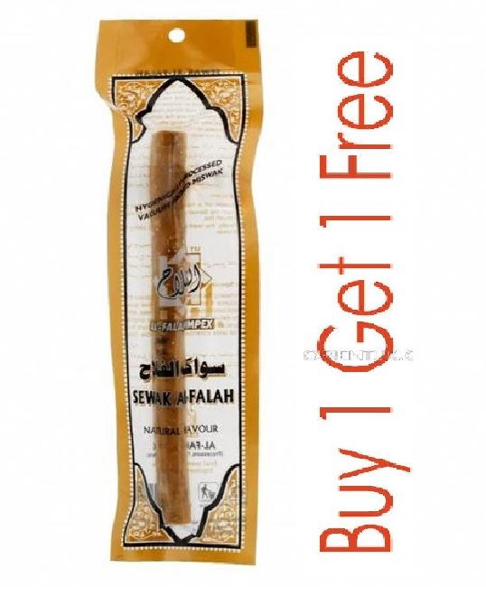 Al Falah Miswak Miswaak Meswak Siwak Sewak Natural Toothbrush Peelu