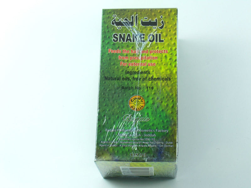 Snake Oil by Original Natural Hair Treatment No Chemicals 100ml