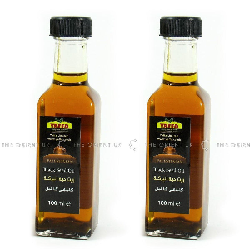 2x Yaffa Black Seed Oil Pure Cold Pressed Virgin Palestine 100ml