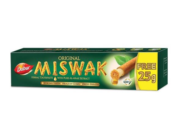 Dabur Miswaak Miswak Toothpaste Originial Pure Al-Arak 75g