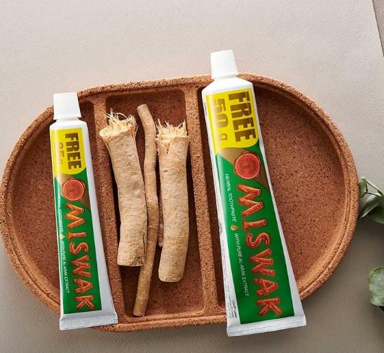 Dabur Miswaak Miswak Toothpaste Originial Pure Al-Arak 75g