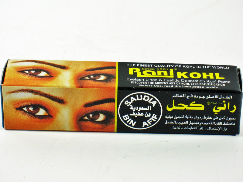 Rani Kohl Black Eyeliner Kajal Made In Saudi Finest Quality of Kohl