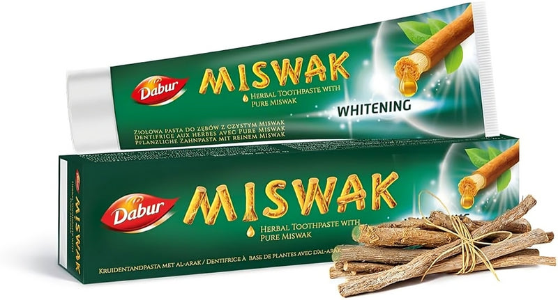 Dabur Miswaak Miswak Toothpaste Originial Pure Al-Arak 75g