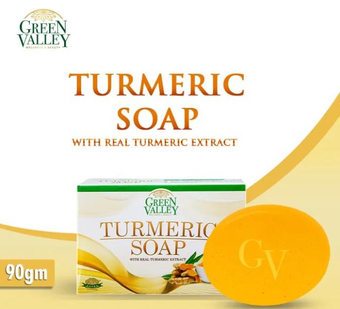 Turmeric Soap Transparent Glycerin Bar