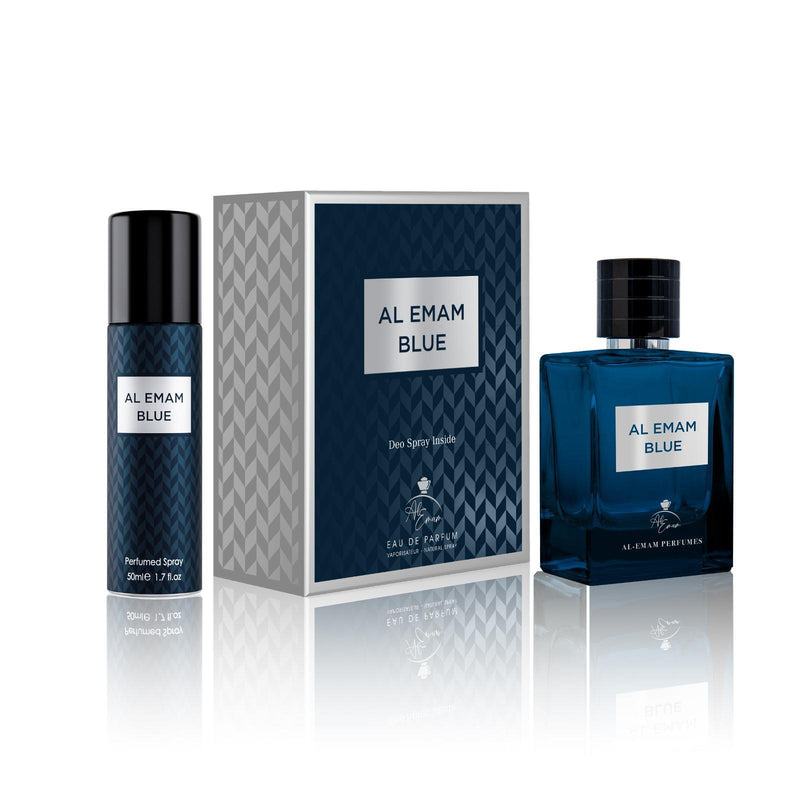 Blue 100ml & Body Spray Eau De Parfum By Al Emam