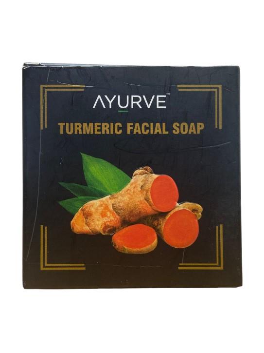 Ayurve Turmeric Facial Soap 100g Energizing Brightening