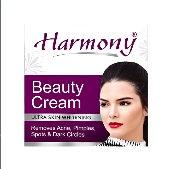 Harmony Beauty Cream Ultra Skin Whitening Natural Glow Soft Smooth Skin