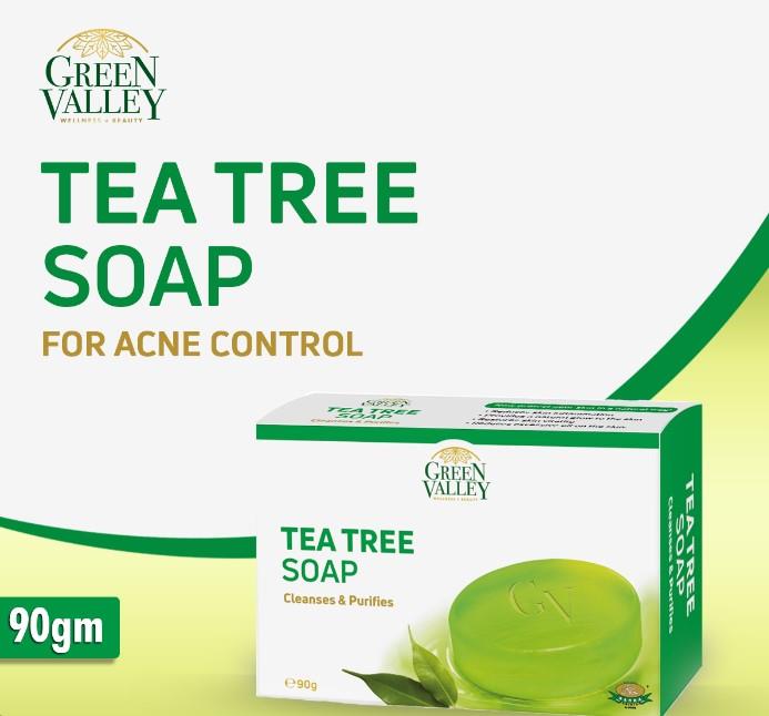 Tea Tree Soap Cleanses and Purifies