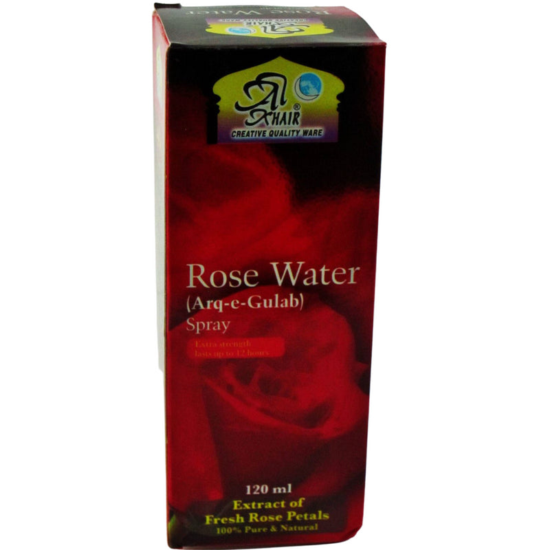 Rose Water Arq-e-Gulab Extract of Fresh Rose Petals Pure Natural 120ml