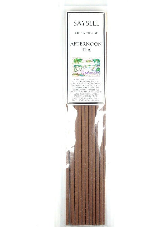 Afternoon Tea Saysell 20 Sticks  Incense Agarbati Home Burn Fragrance Air