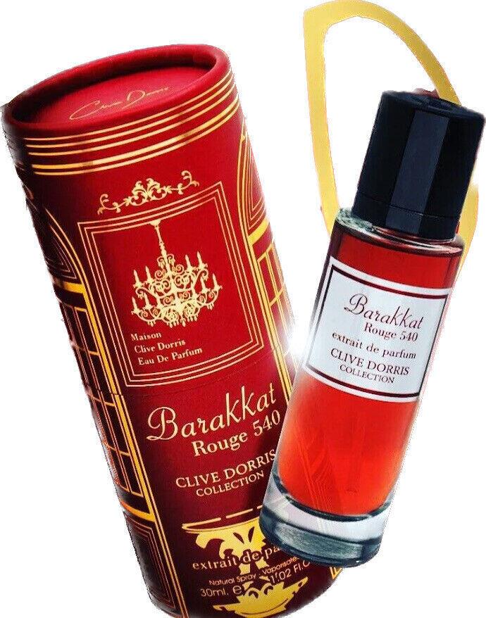 Barakkat Rouge 540 Red Clive Dorris Extrait De Parfum 30ml by Fragrance World