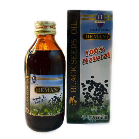 Black Seed Oil 125ml by Hemani 100% Pure Natural Kolanji Nigella