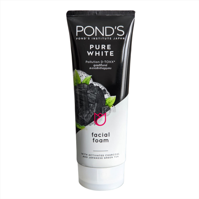 POND'S Pure White Facial Foam Pollution D-Toxx Face Wash Cleanser Clean 100g