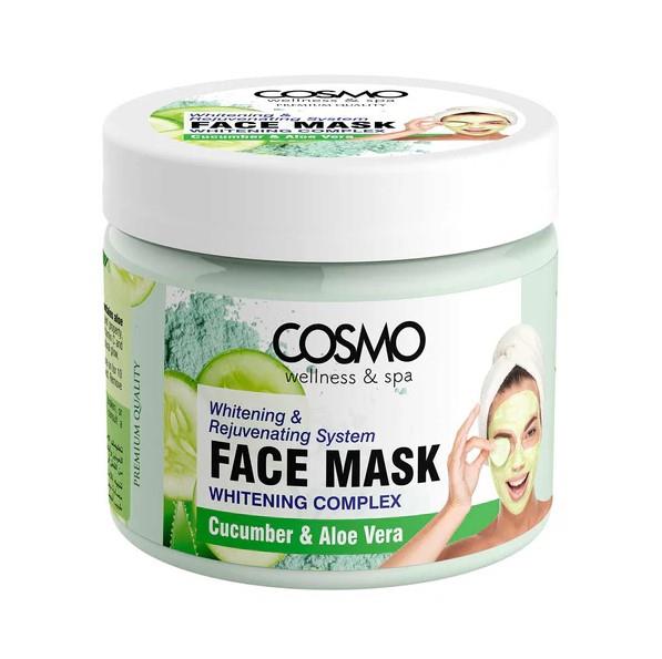 Cosmo Whitening & Rejuvenating System Cucumber & Aloe Vera Face Mask