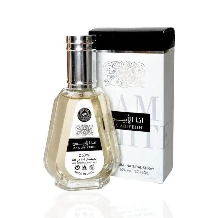 Ana Abiyedh (I Am White) Eau De Parfum 50ml by Ard Al Zaafaran