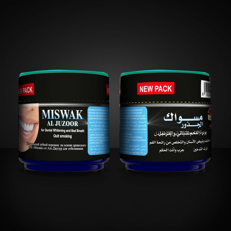 Miswak Al Juzool Dental Whitening Good Breath New Powder