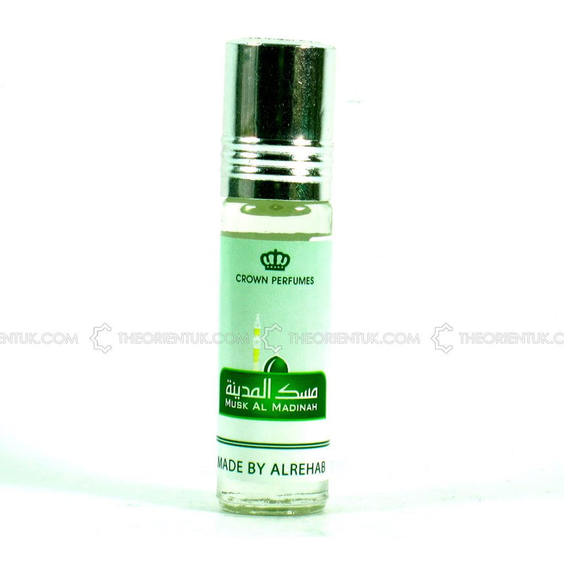 1x6ml Musk al Madinah Al Rehab Perfume Roll On Fragrance Oil Alcohol Free Halal