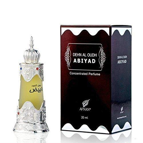 20ml Dehn Al Oud Abiyad Oil Perfume for Men Women Woody Musky Sandalwood Perfume