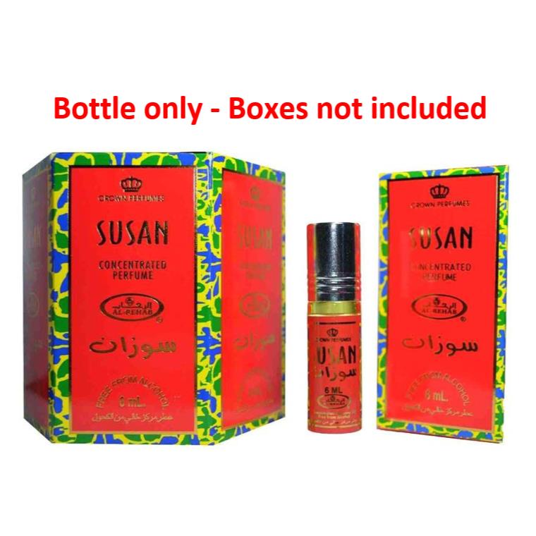 6x6ml Al Rehab Susan Genuine Perfume Roll on Fragrance Oil Alcohol Free Halal