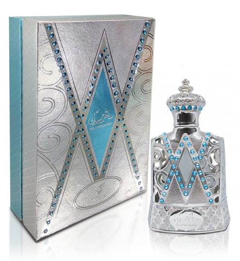 15ml Silver Musk by Afnan Swiss Arabian Perfume Oil Fragrance Men