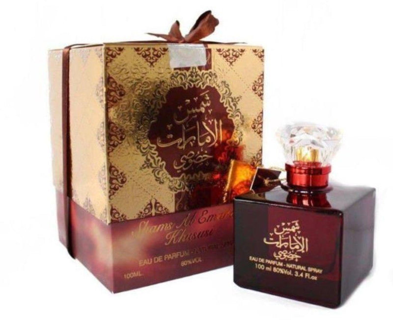 100ml Shams Al Emarat Khususi Unisex Spray Perfume + Deodorant EDP