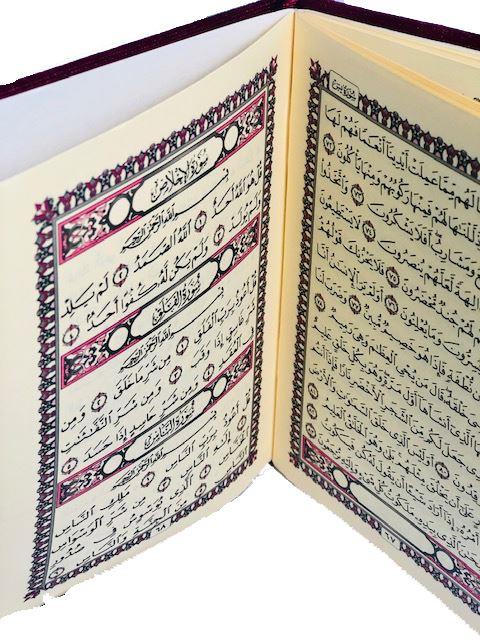 2pc Othmani Script Panj Surah with 99 Beads Tasbih Eid Ramadan Gift Set