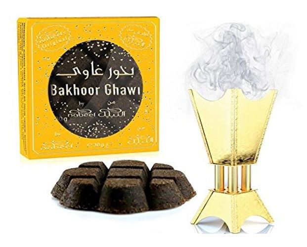 40g Bakhour Ghawi Arabian Incense Burn Bakhoor Home Fragrance Oud