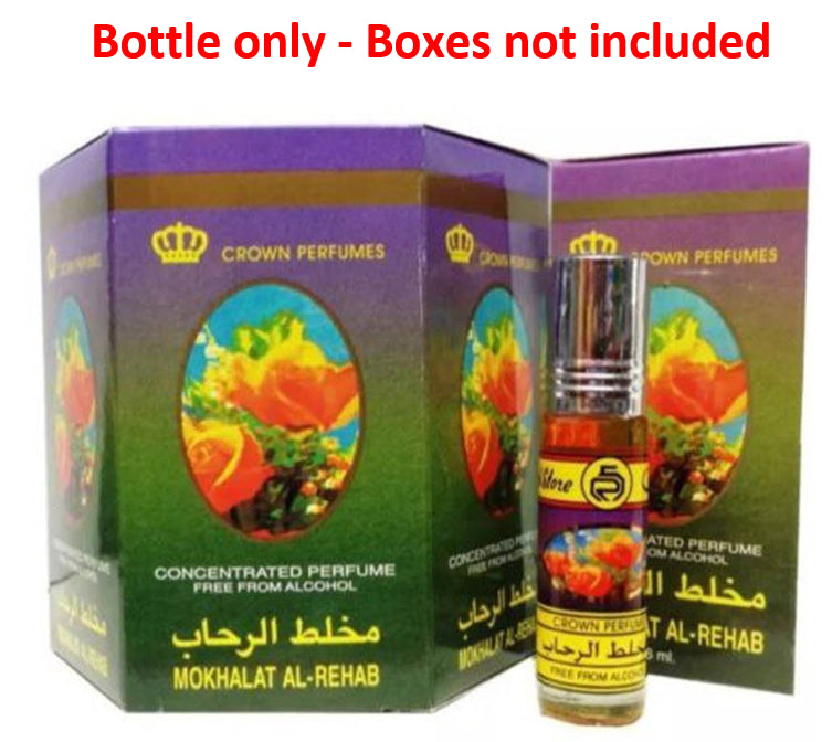 6x6ml Mokhalat Al Rehab Genuine Perfume Roll On Fragrance Oil Alcohol Free Halal