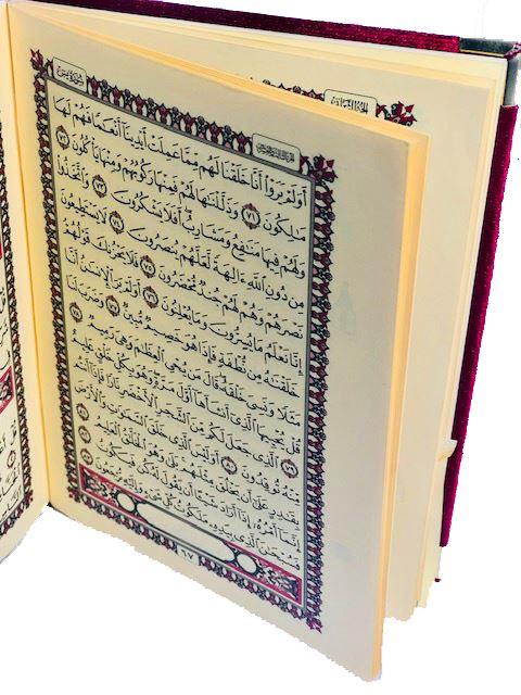 2pc Othmani Script Panj Surah with 99 Beads Tasbih Eid Ramadan Gift Set