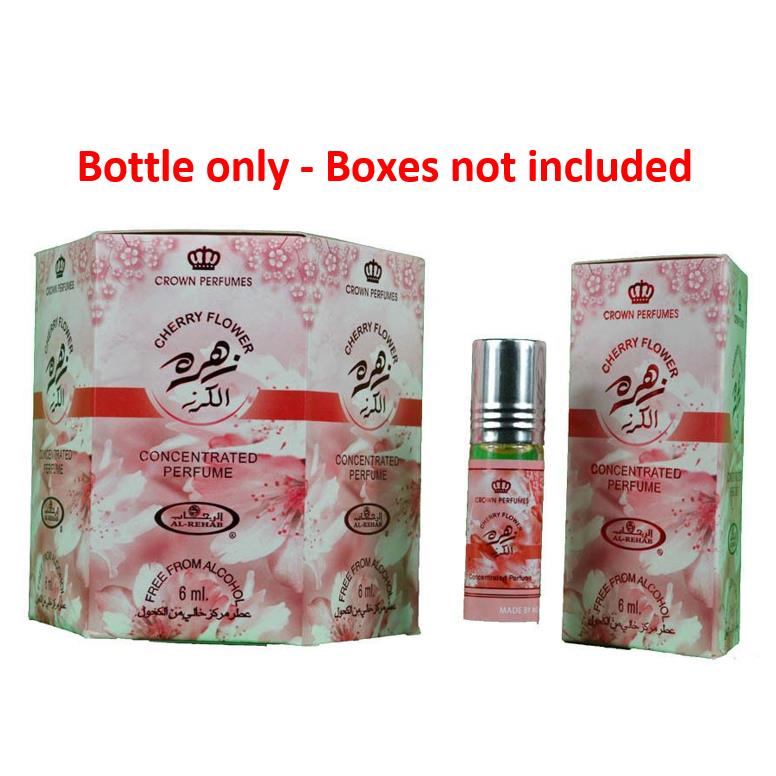 12x6ml Cherry Flower Al Rehab Genuine Perfume Roll On Fragrance Alcohol Free Halal