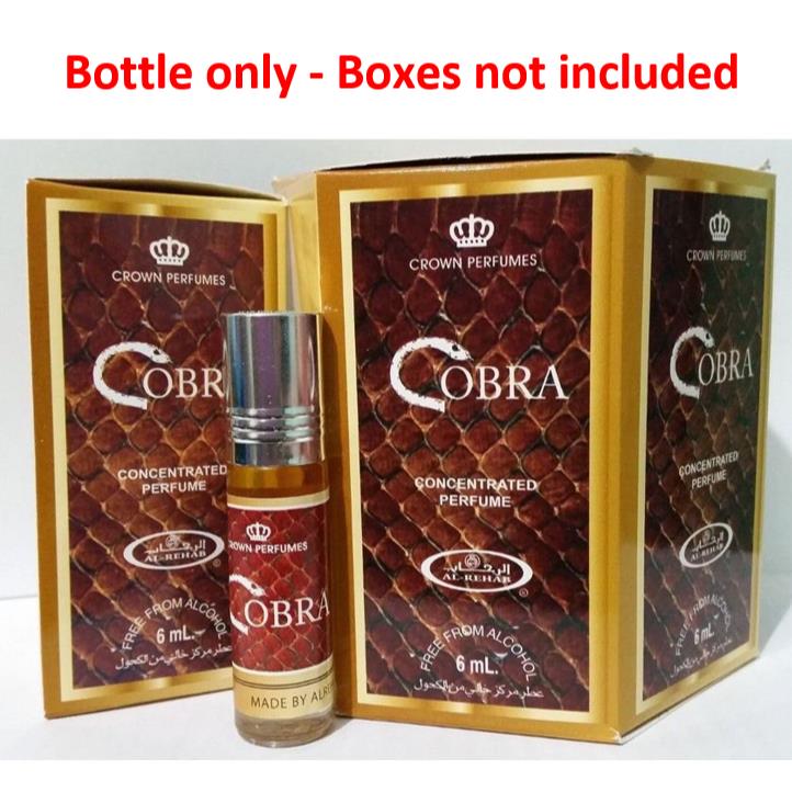 12x6ml Cobra Al Rehab Genuine Perfume Roll On Fragrance Oil Alcohol Free Halal